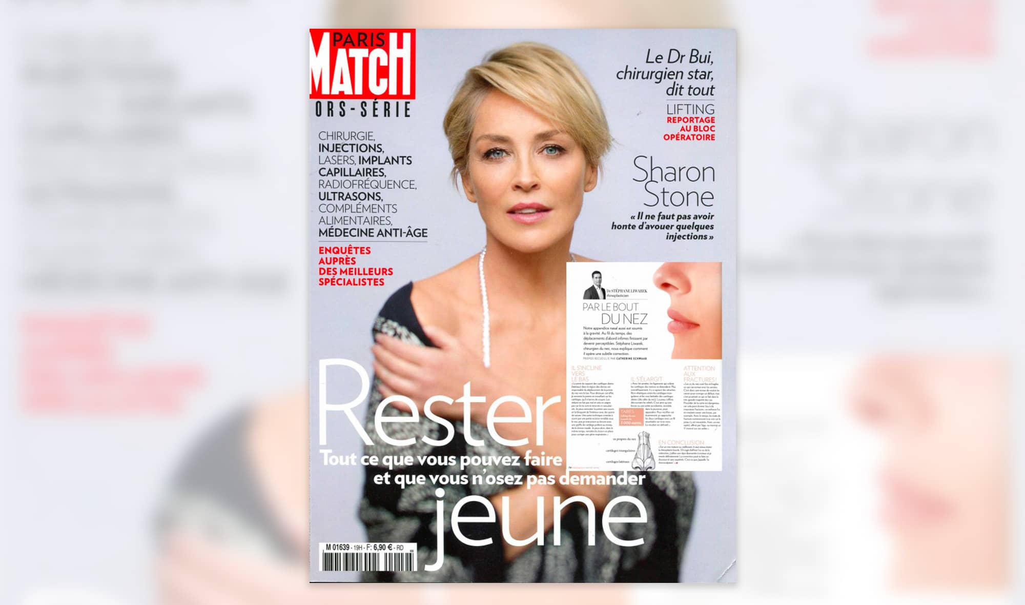Paris Match Hors Série Rester Jeune Avril 2017 - Dr Liwarek